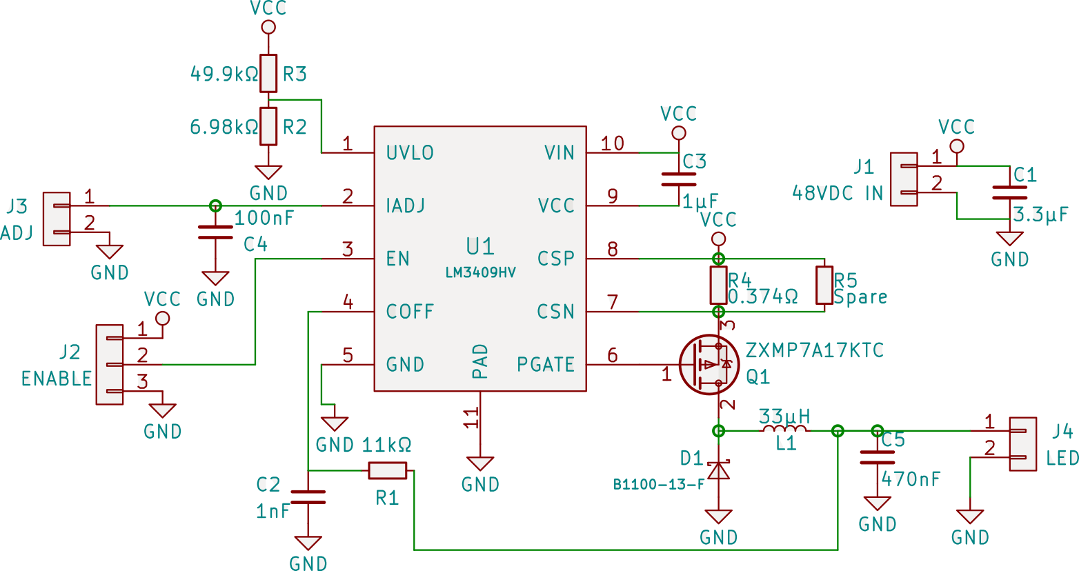 First revision schematic