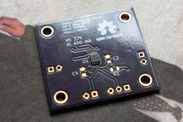 MSOP-10 PowerPak soldered into place