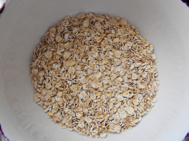 Mmm—rolled oats!