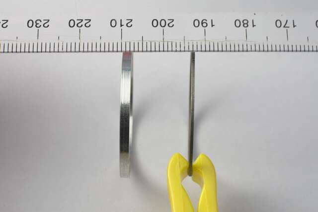 Thickness of spacers